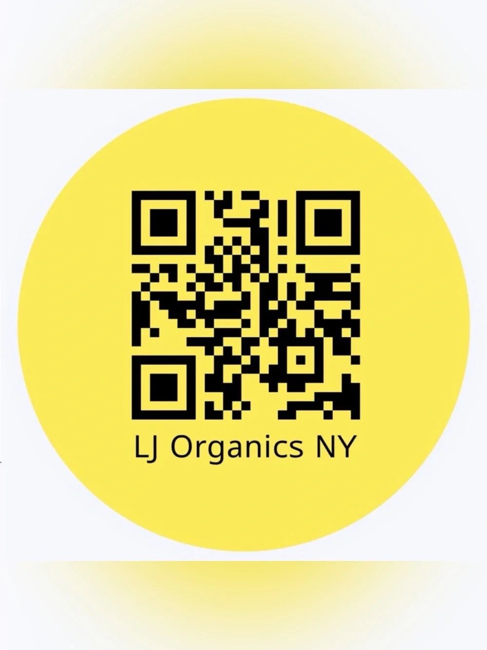 50 CUSTOM STICKERS - 2” ROUND - WITH YOUR QR CODE & CLOSET NAME - YELLOW